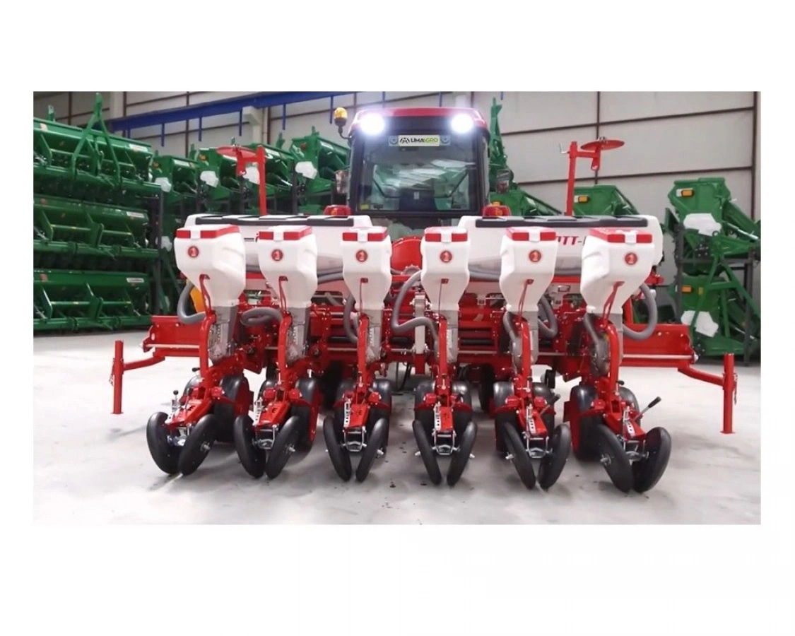 Pneumatic precision seed drill (with discs)