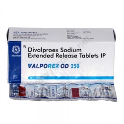Valporex OD 250 Tablet