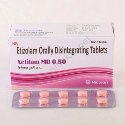 Xetilam MD 0.50 Tablet